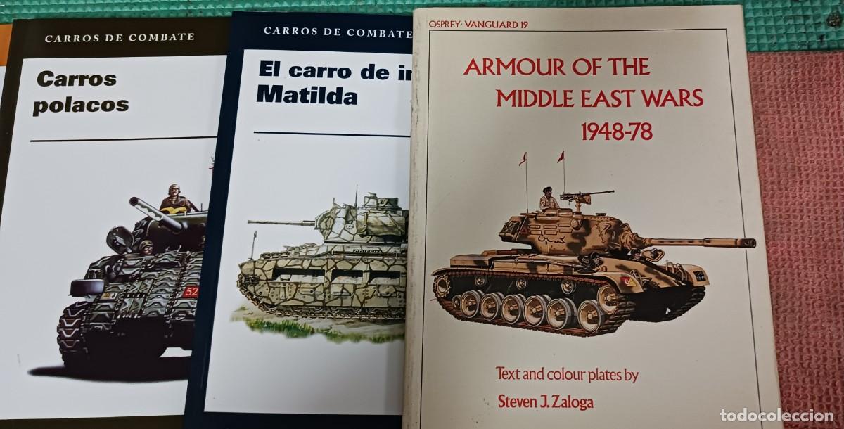 Militaria: 5 libros tematica carros de combate - Foto 2