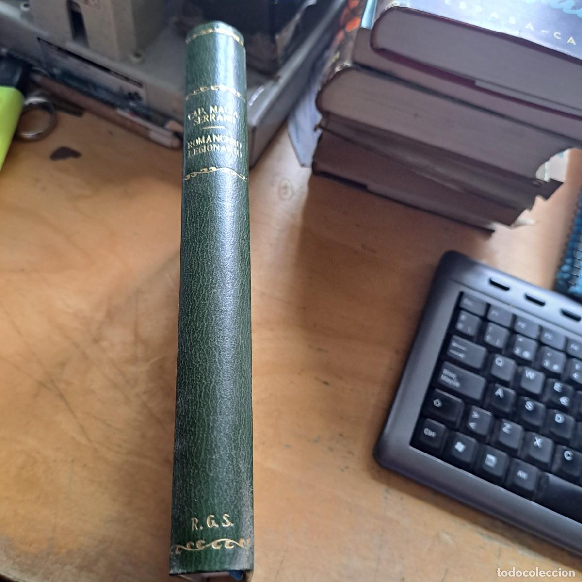 Militaria: ROMANCERO LEGIONARIO, del II al III A&ntilde;o Triunfal, CAPIT&Aacute;N MAC&Iacute;A SERRANO, Env&iacute;o gratis, FIRMADO