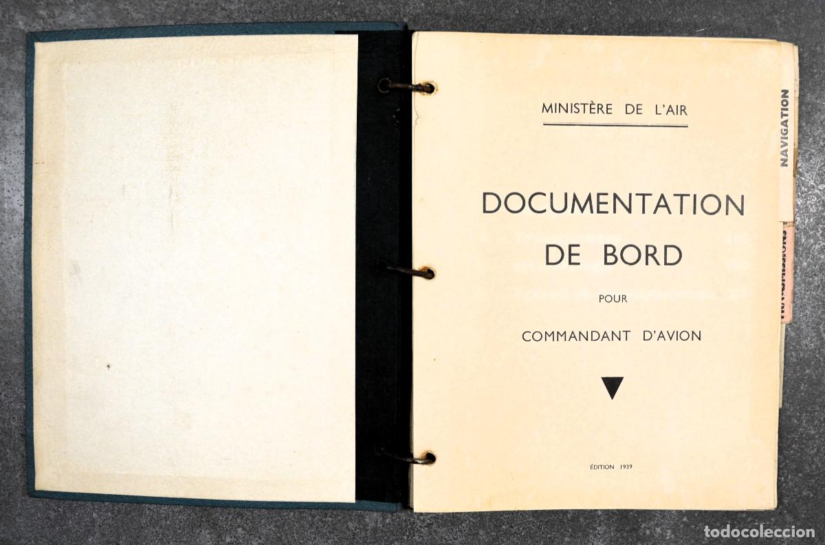 Militaria: Commandant dAvion. Documentation de Bord. Navigation, Transmissions. Aviaci&oacute;n. - Foto 2