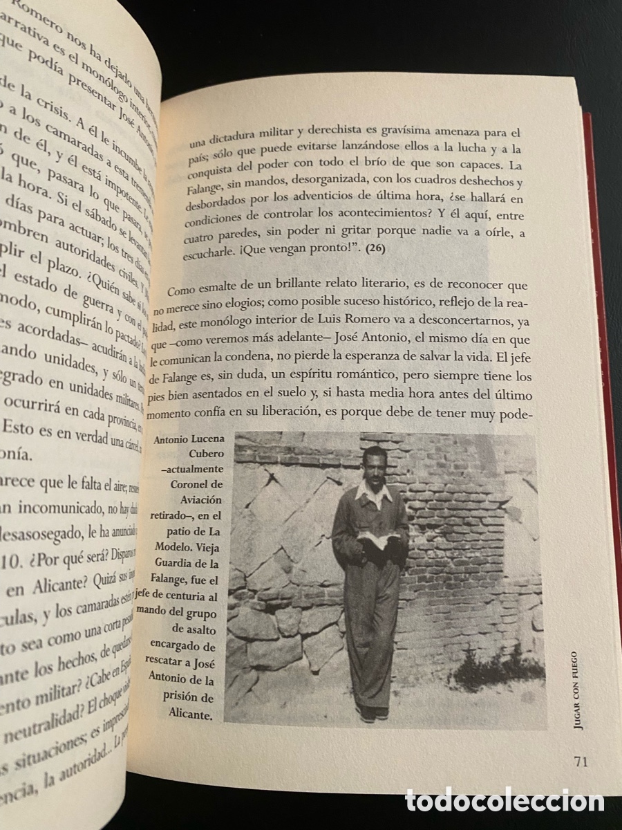 Militaria: LIBRO CONSIGNA: MATAR A JOSE ANTONIO - Foto 3