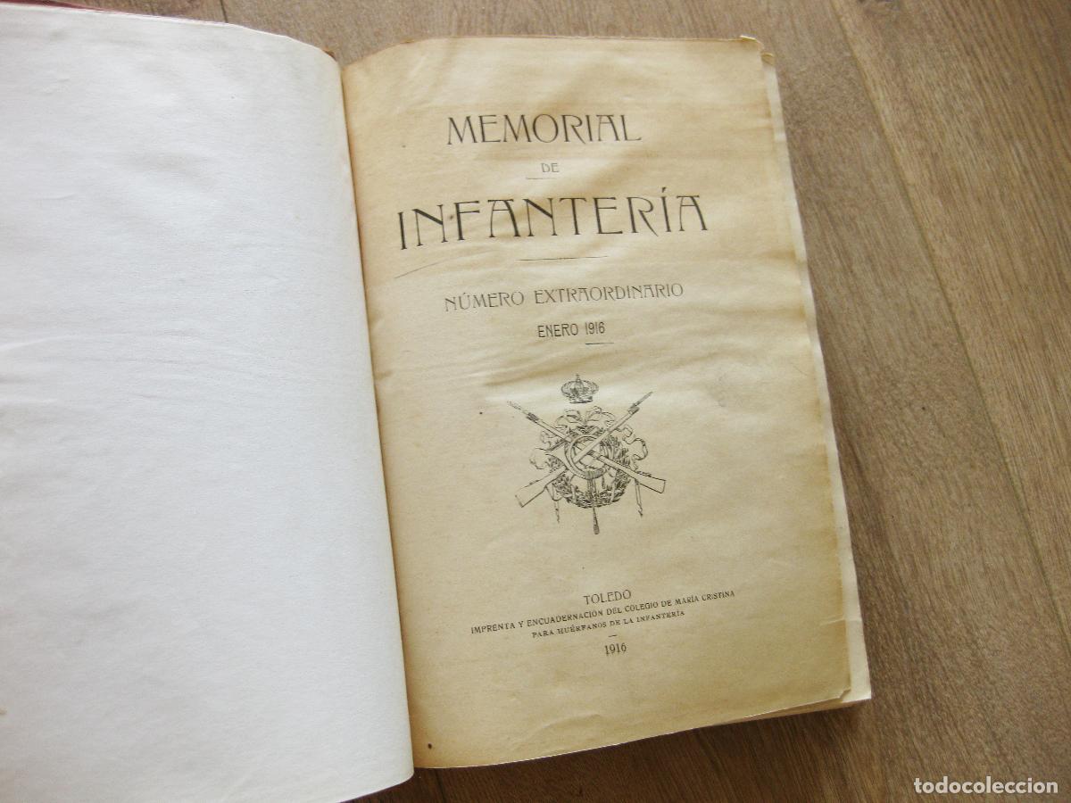 Militaria: MEMORIAL DE INFANTER&Iacute;A. N&Uacute;MERO EXTRAORDINARIO DE ENERO DE 1916. TOLEDO