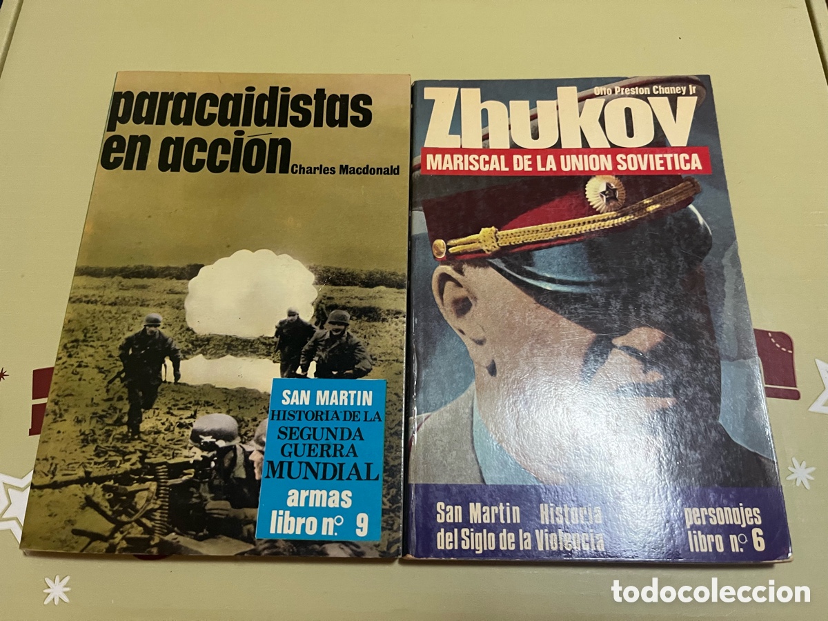 Militaria: 2 libros Coleccion Historia Siglo de la Violencia Segunda Guerra Mundial - Editorial San Mart&iacute;n