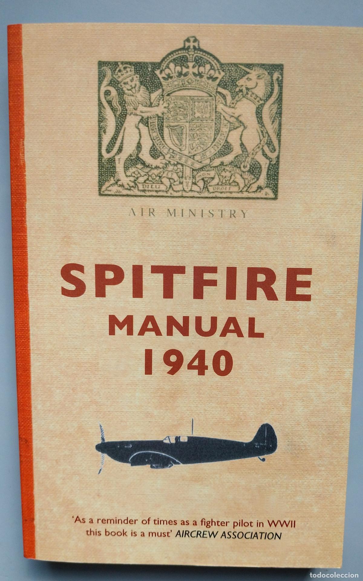 Militaria: spitfire manual 1940
