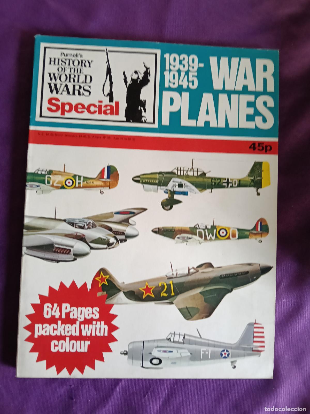 Militaria: 1939-1945 WAR PLANES PURMELL'S HISTORY OF THE WORLD WARS SPECIAL