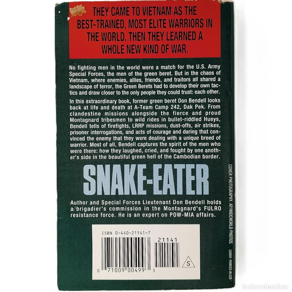 Militaria: SNAKE EATER. Bendell, Don - Foto 2