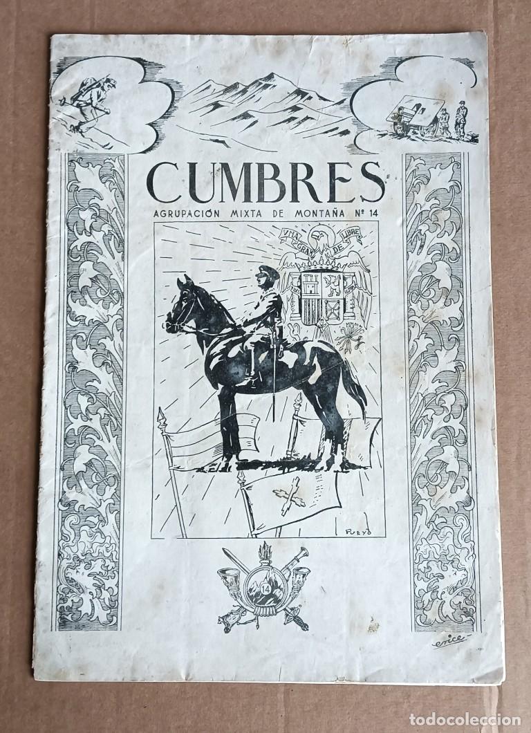 Militaria: CUMBRES agrupaci&oacute;n mixta de monta&ntilde;a n&ordm; 14 --- A&ntilde;o II Pamplona 18 de julio de 1949 n&ordm; 14