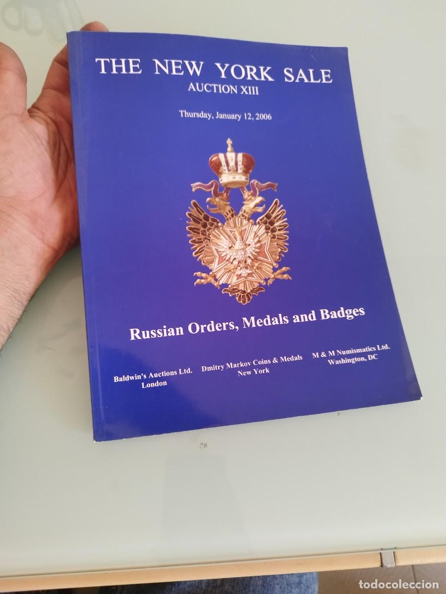Militaria: Catalogo subastas The New York Sale, Auction XIII. &Oacute;rdenes medallas insignias Rusas.