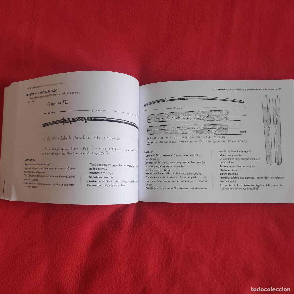 Militaria: LIBRO EL SABLE JAPONES - Foto 2