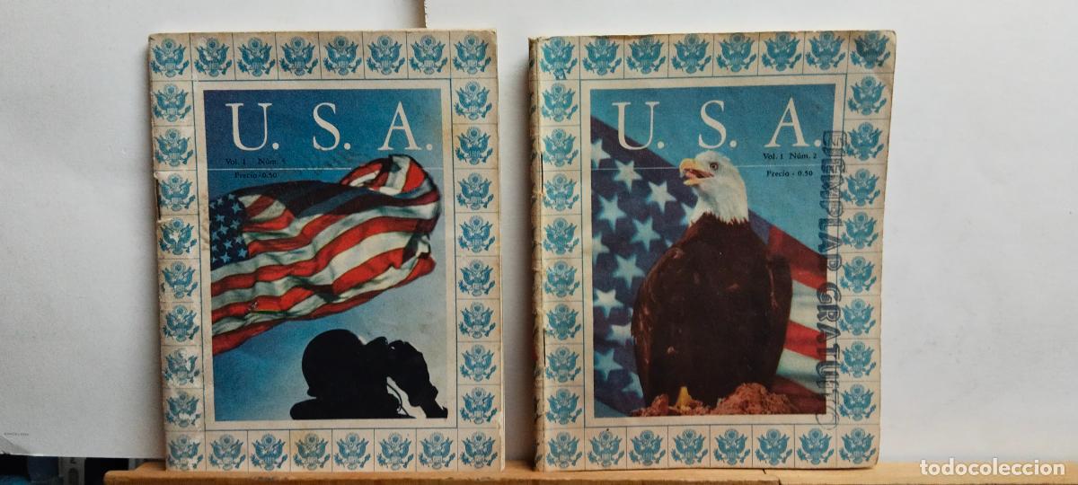 Militaria: U.S.A.MINIATURA EN TIEMPO DE GUERRA 1943 LOTE De 2 revistas