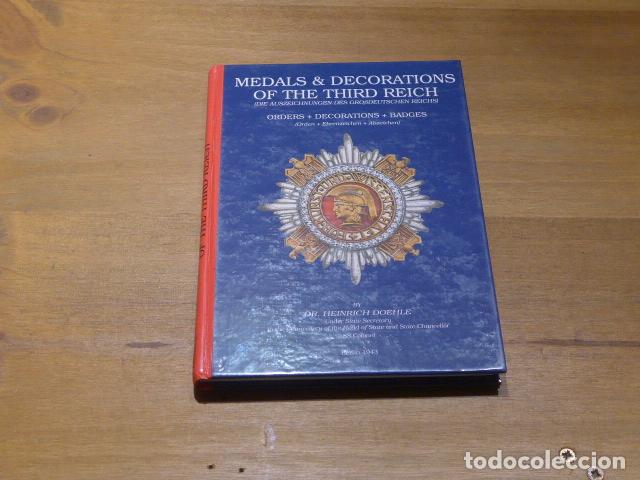 Militaria: Libro Medals and decorations of the Third Reich, catalogo de medallas alemanas de II Guerra Mundial