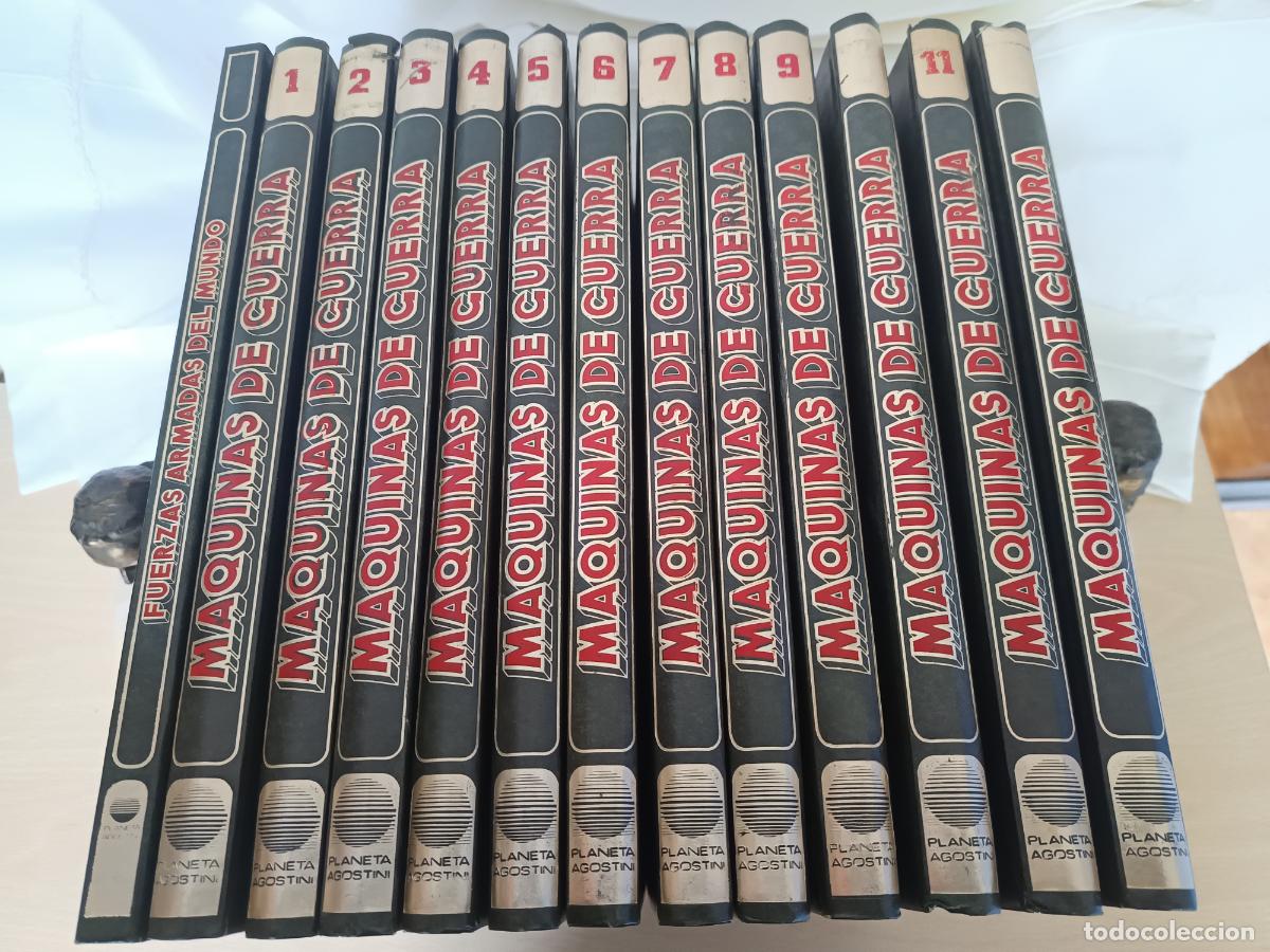 Militaria: ENCICLOPEDIA MAQUINAS DE GUERRA. 12 TOMOS. COMPLETA MAS TOMO FUERZAS ARMADAS DEL MUNDO