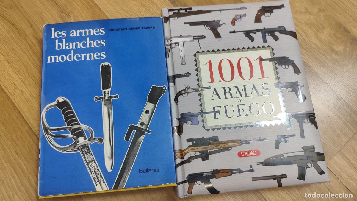 Militaria: Lote Libros armas blancas y de fuego
