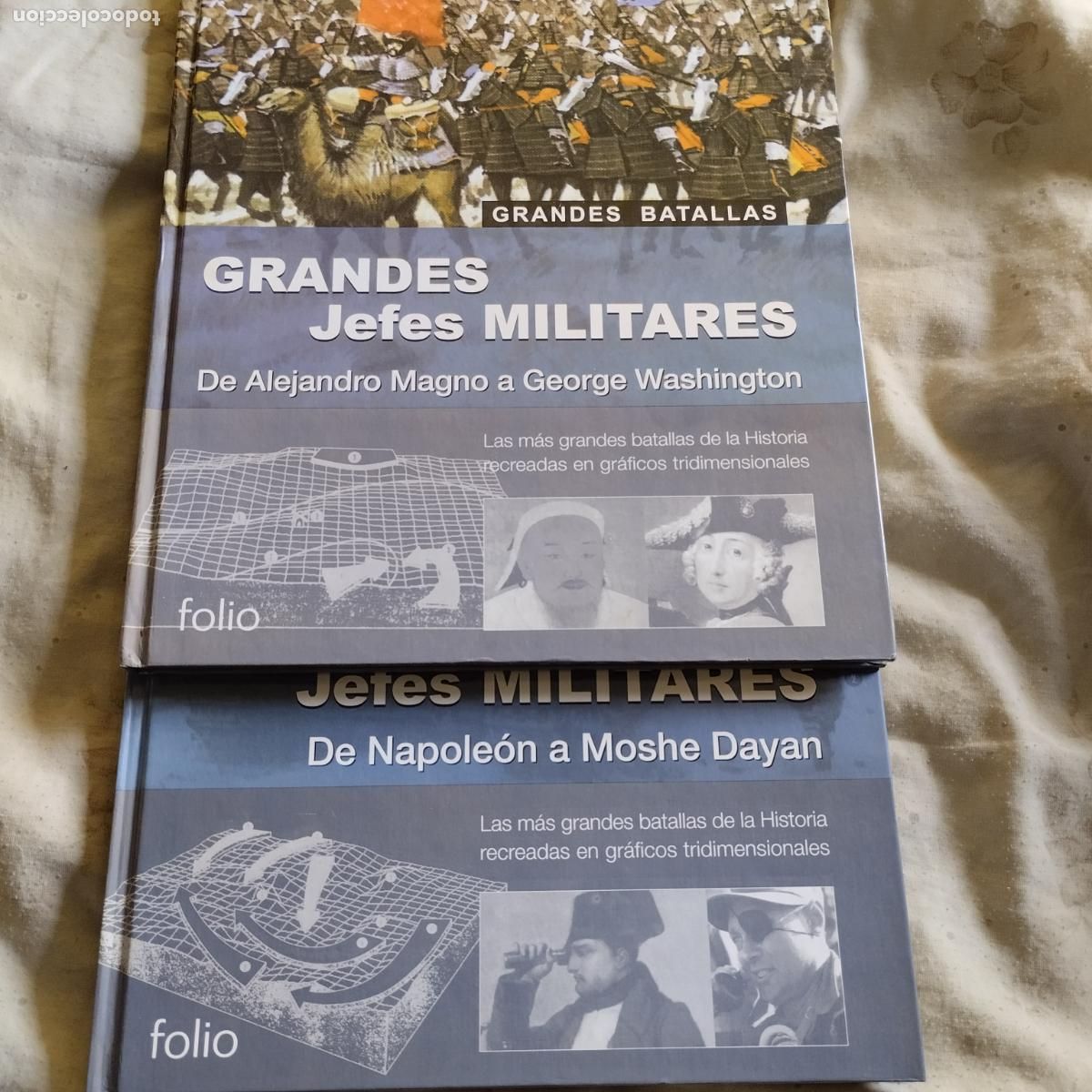 Militaria: GRANDES JEFES MILITARES 2 TOMOS