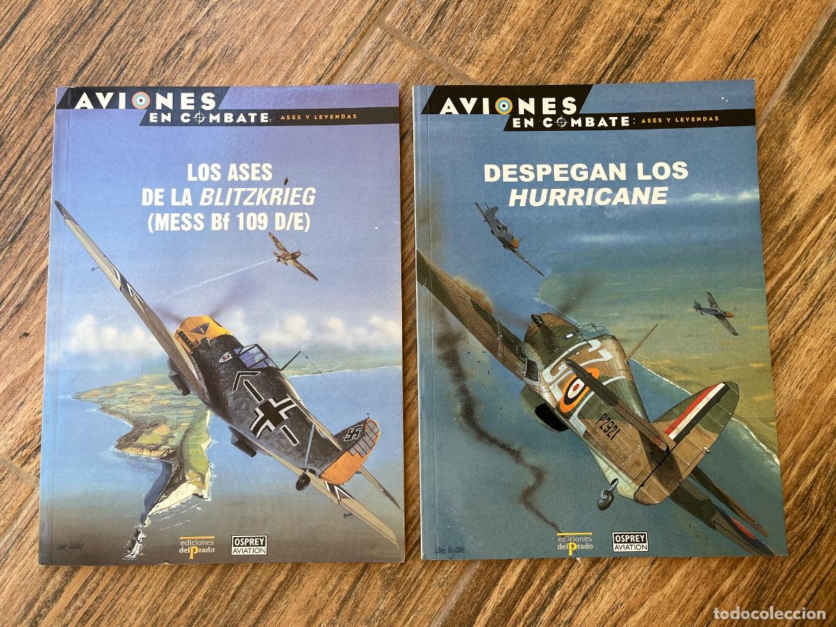 Militaria: AVIONES EN COMBATE ASES Y LEYENDAS N&ordm; 1 y 2 - OSPREY