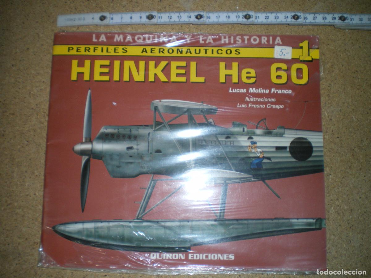 Militaria: PERFILES AERONAUTICOS, HEINKEL HE 60, GUERRA CIVIL