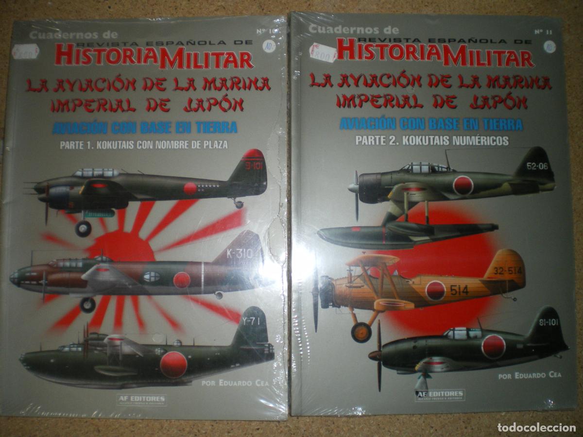 Militaria: AVIACION DE LA MARINA IMPERIAL DE JAPON, SEGUNDA GUERRA MUNDIAL, 2 TOMOS