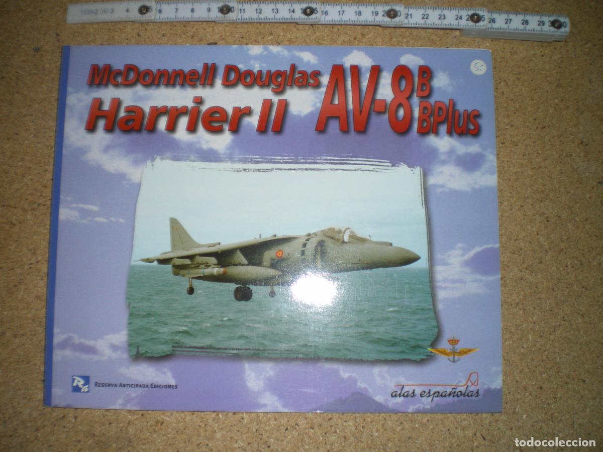 Militaria: ALAS ESPA&Ntilde;OLAS, HARRIER II AV-8