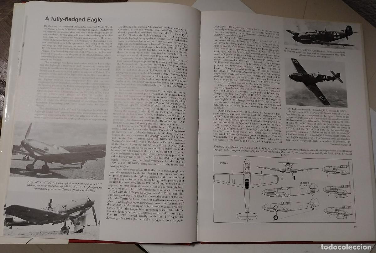 Militaria: augsburg eagle. messerschmitt bf 109 - Foto 2