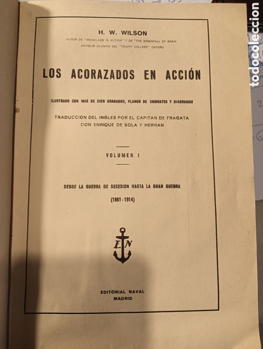 Militaria: los acorazados en accion