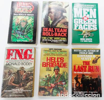 Militaria: LOTE DE 6 LIBROS SEAL & SPECIAL FORCES EN VIETNAM