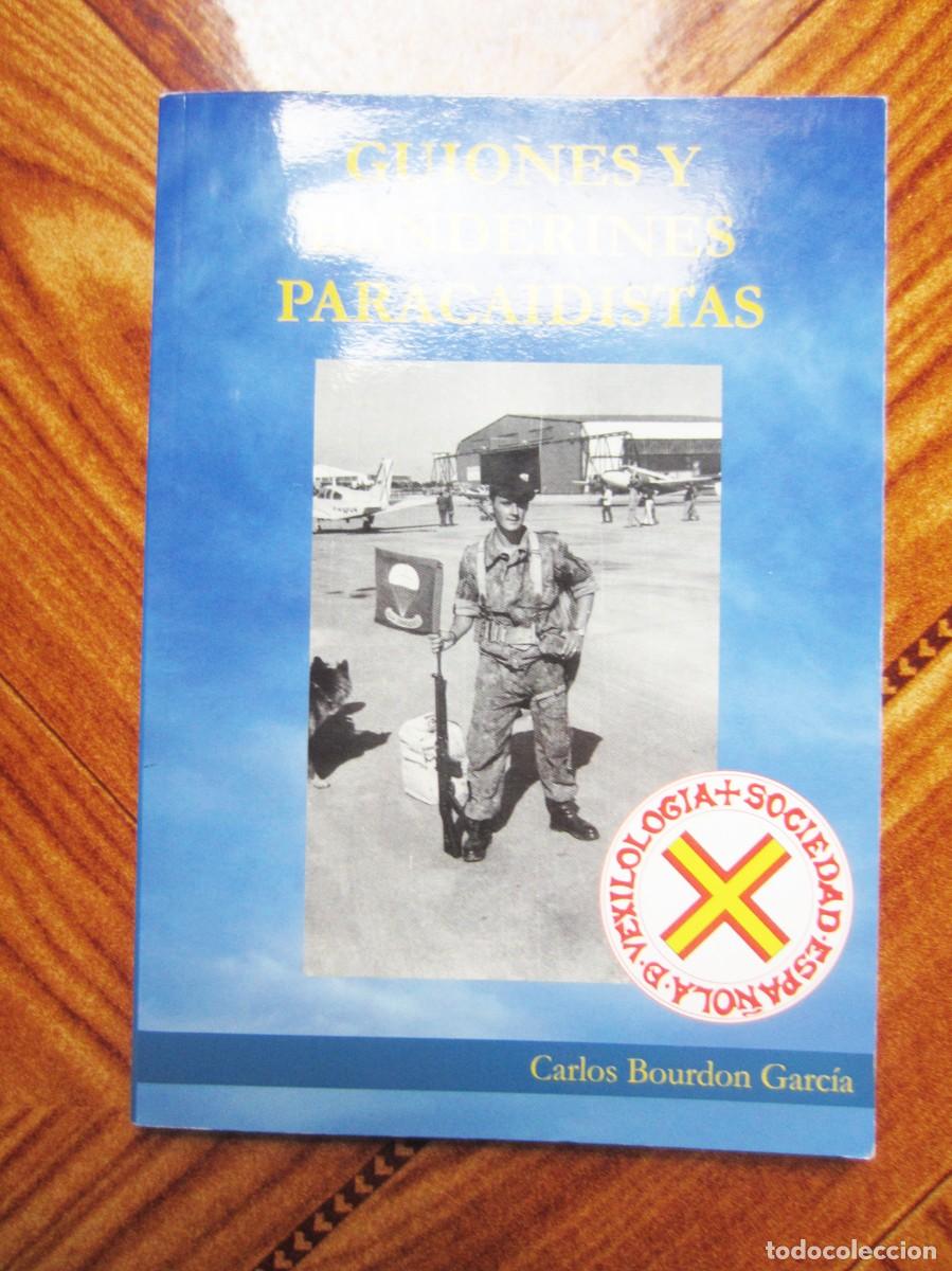 Militaria: GUIONES Y BANDERINES PARACAIDISTAS DEL EJERCITO DEL AIRE