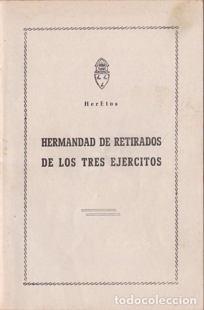 Militaria: HERMANDAD DE RETIRADOS DE LOS TRES EJ&Eacute;RCITOS