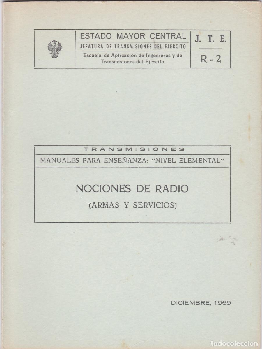 Militaria: MANUAL:NOCIONES DE RADIO,1969