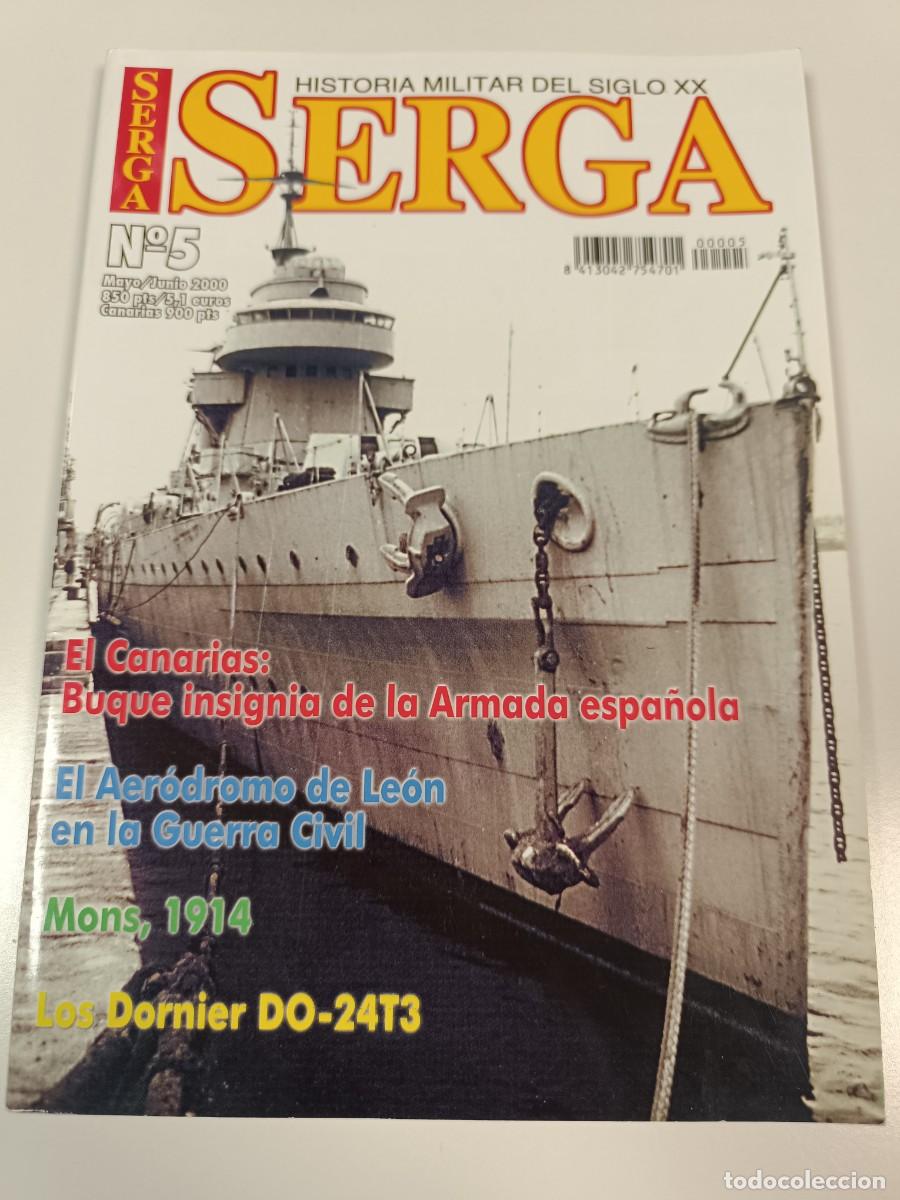 Militaria: LIBRO REVISTA ESPA&Ntilde;OLA DE HISTORIA MILITAR SIGLO XX, SERGA MAYO JUNIO 2000 N. 5