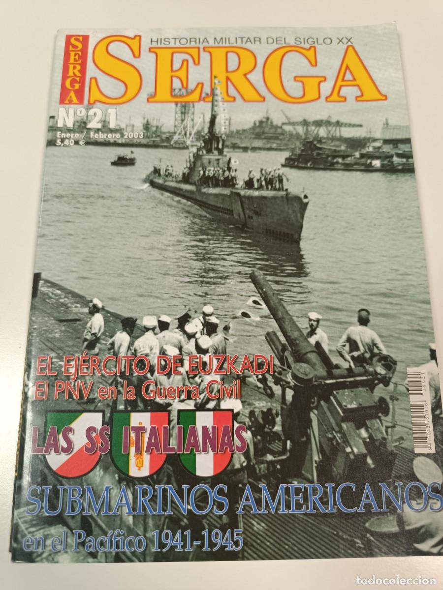 Militaria: LIBRO REVISTA ESPA&Ntilde;OLA DE HISTORIA MILITAR SIGLO XX, SERGA ENERO FEBRERO 2003 N. 21