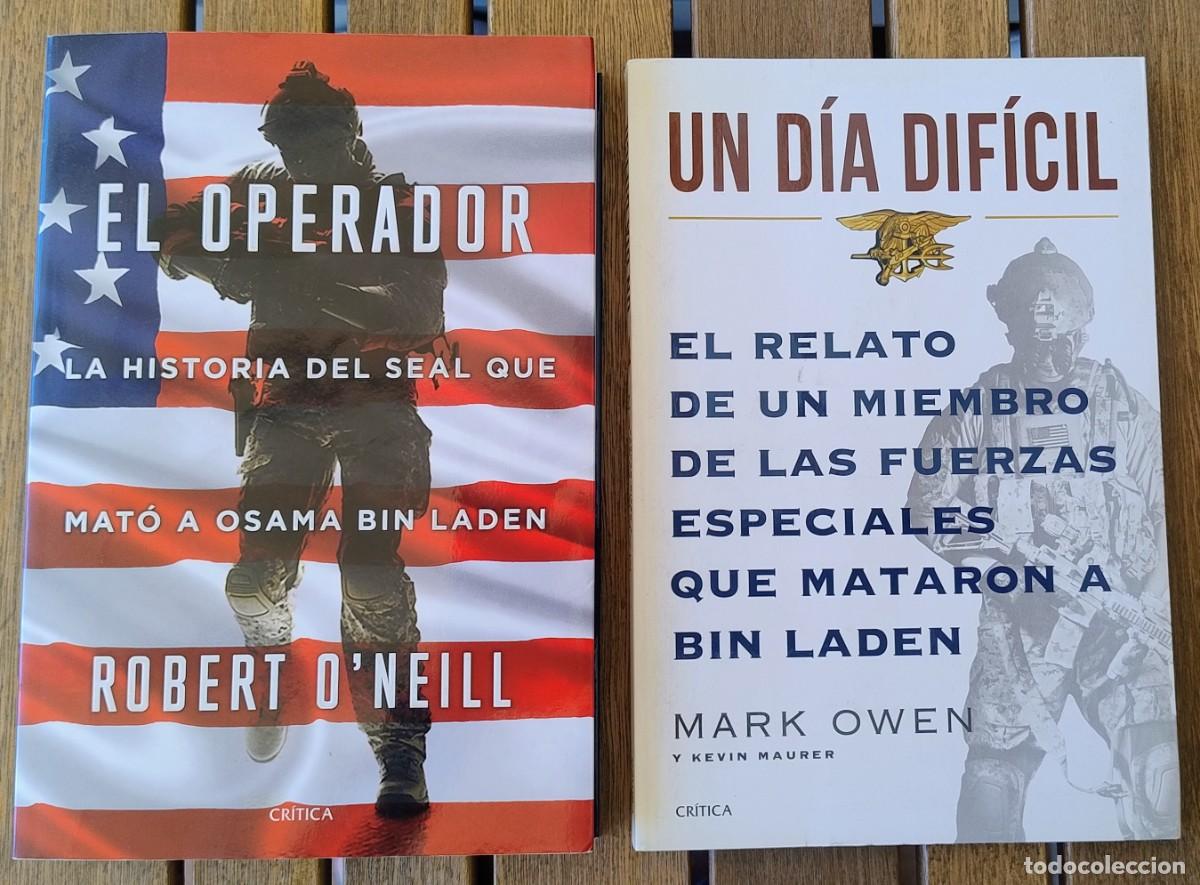 Militaria: LIBROS: UN D&Iacute;A DIF&Iacute;CIL / EL OPERADOR. (EQUIPOS SEAL)