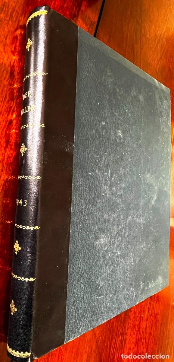 Militaria: TOMO COMPLETO REVISTA DER ADLER 1943, DEL NUM. 1 DE 12 DE ENERO DE 1943 AL NUM. 26 DE 28 DE DICIEMBR