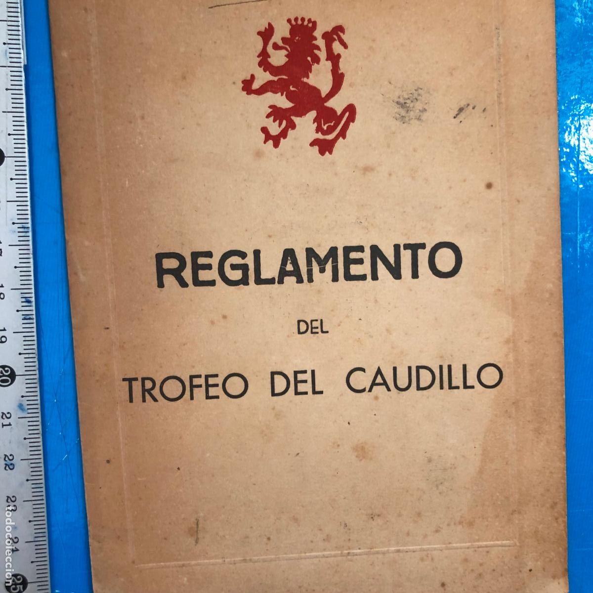 Militaria: REGLAMENTO DEL TROFEO DEL CAUDILLO
