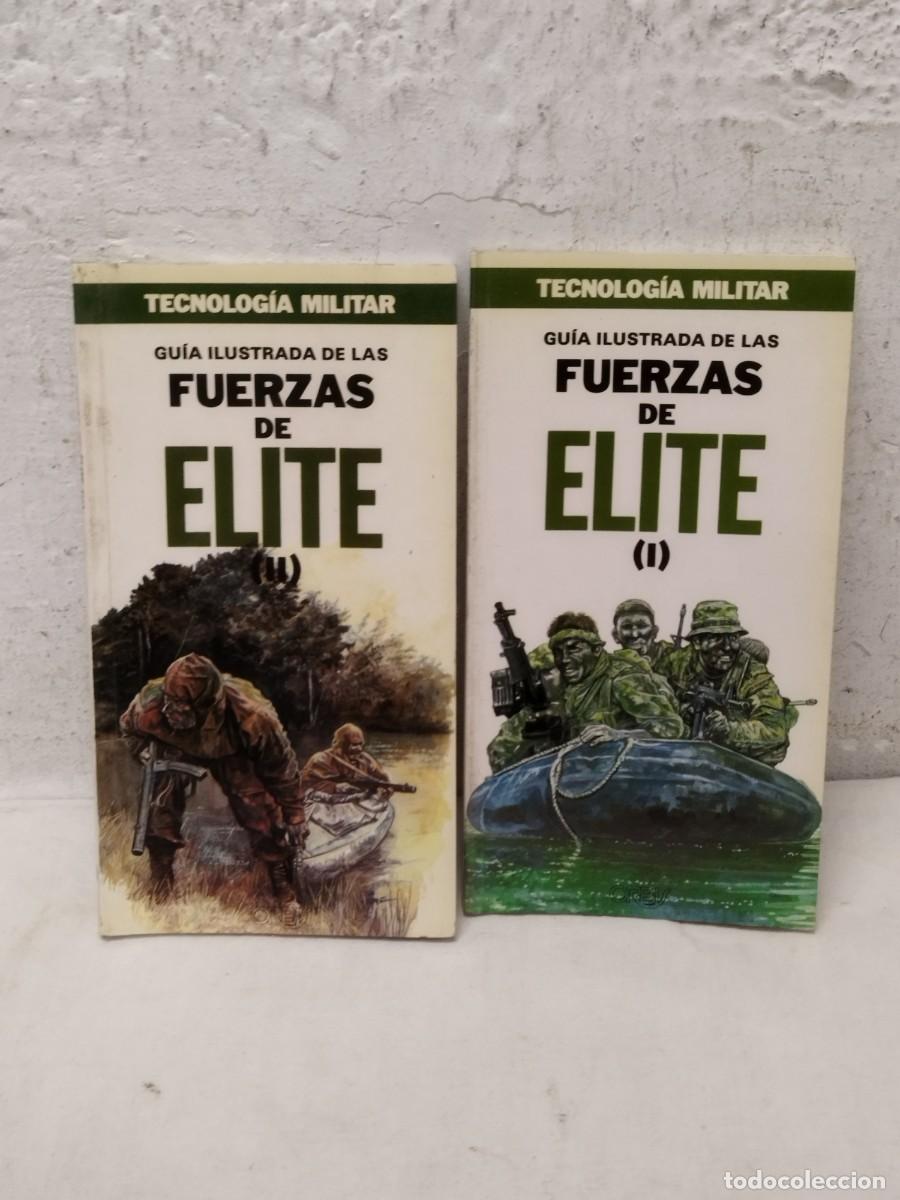 Militaria: Colecci&oacute;n 2 libros militares. Tecnologia guia ilustrada. Fuerzas armadas de Elite.