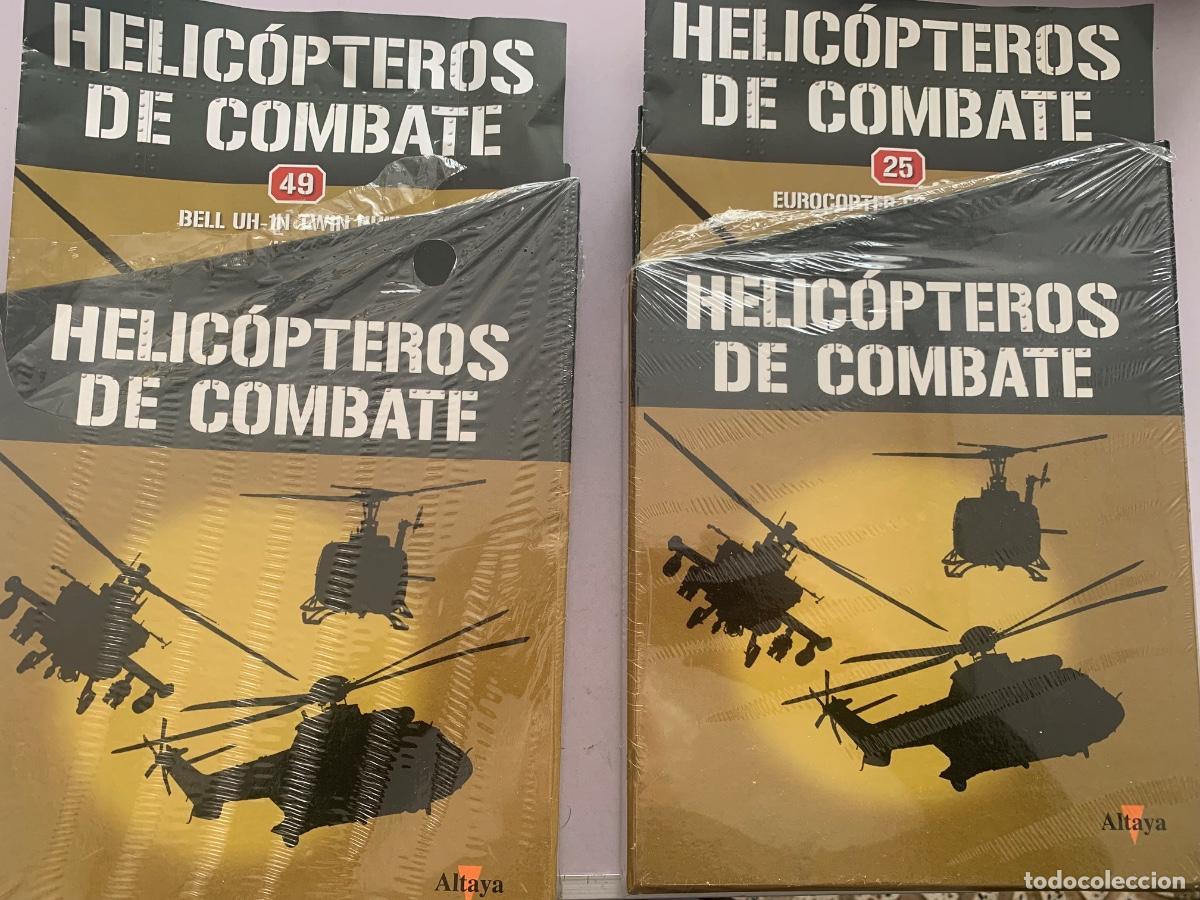 Militaria: Lote de 49 fasc&iacute;culos de Helic&oacute;pteros de Combate