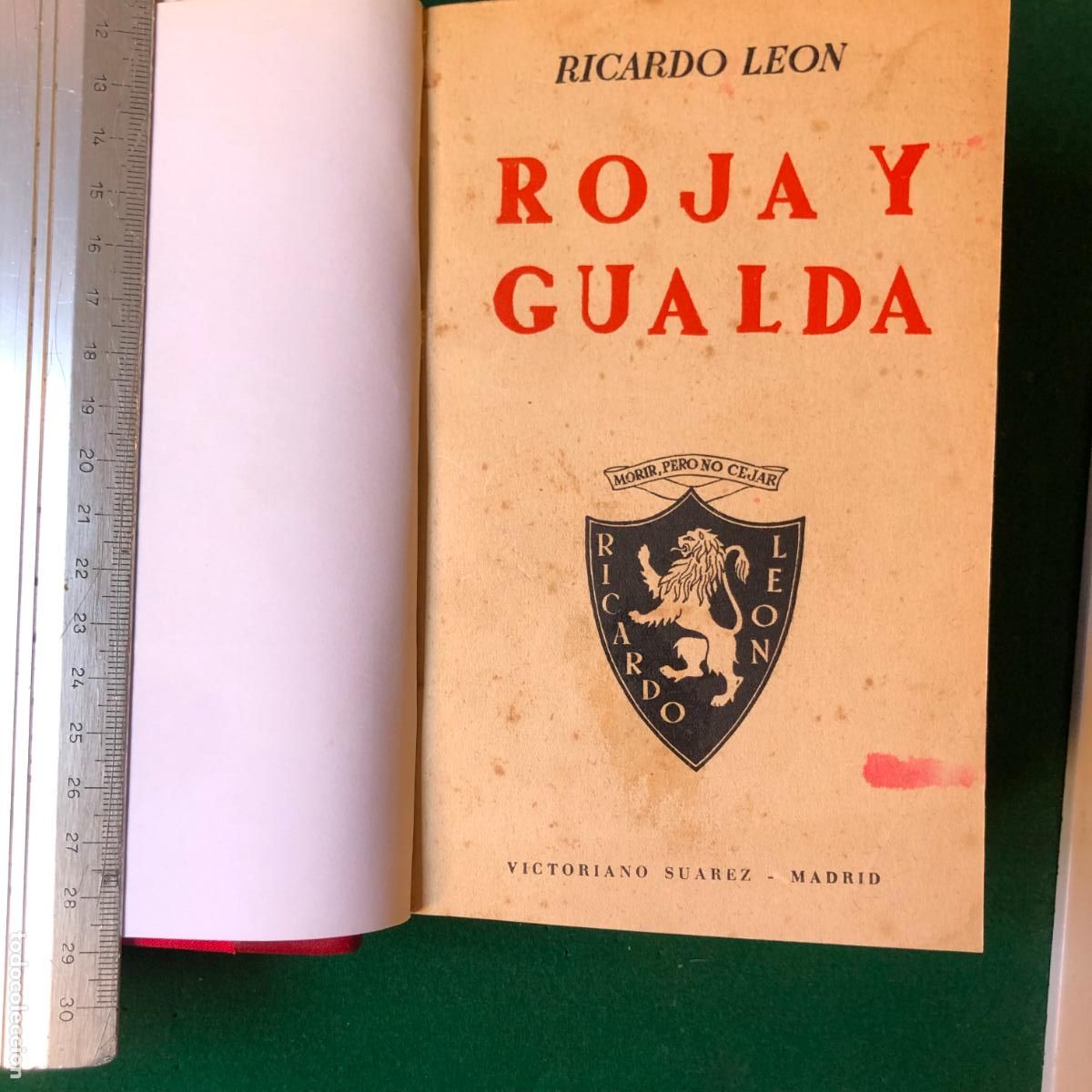 Militaria: ROJA Y GUALDAROJA Y GUALDA
