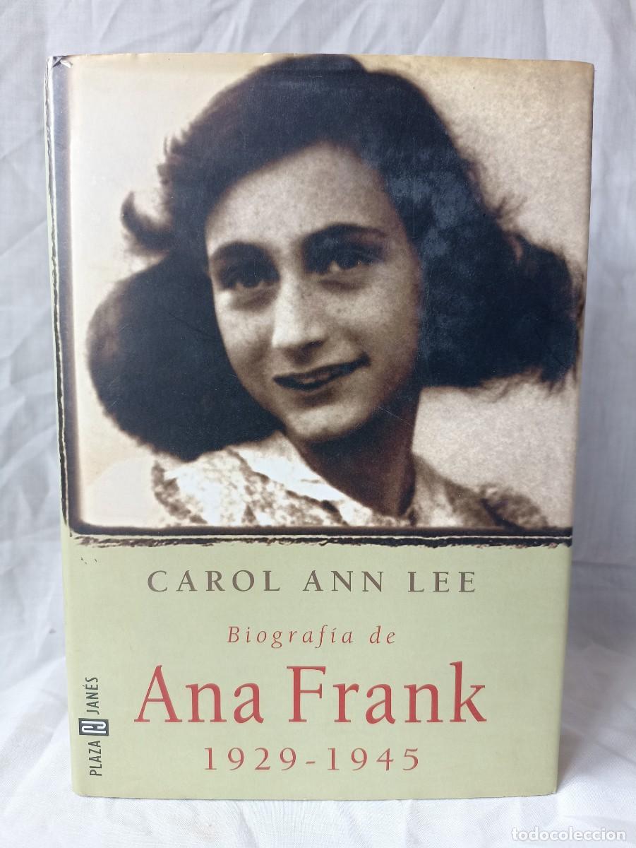 Militaria: Biograf&iacute;a de Ana Frank (Anne Frank), libro (III Reich Hitler- Nazi- Alemania) WWII de 1999