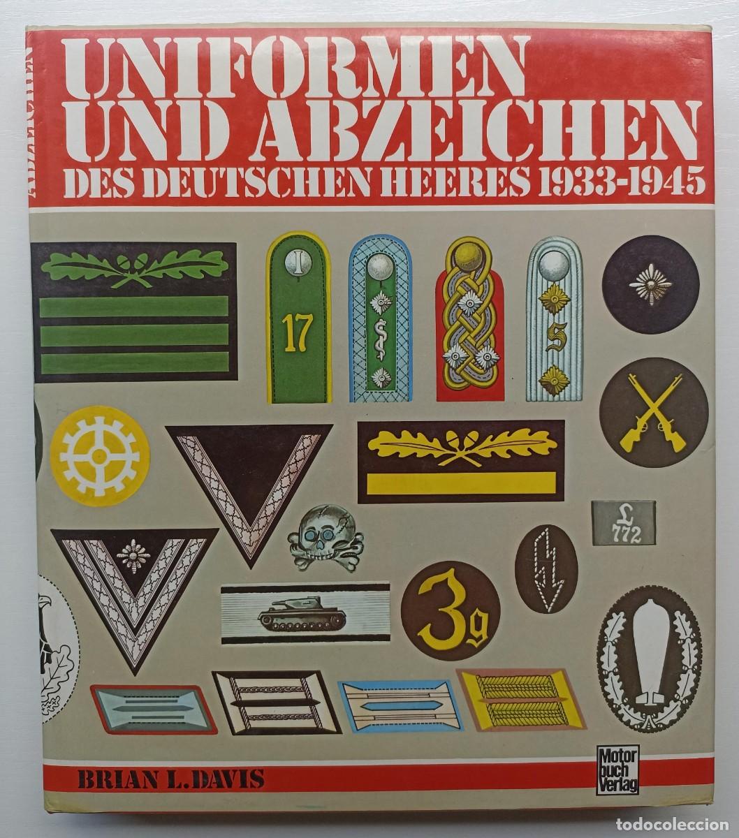 Militaria: Uniformen und abzeichen 1933-1945, libro (III Reich Hitler- Nazi- Alemania) WWII