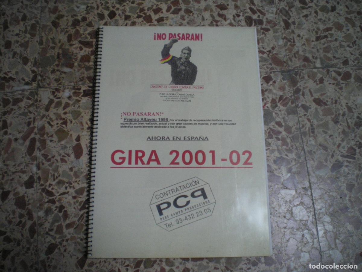 Militaria: GUERRA CIVIL: DOSSIER NO PASAR&Aacute;N, GIRA 2001-02