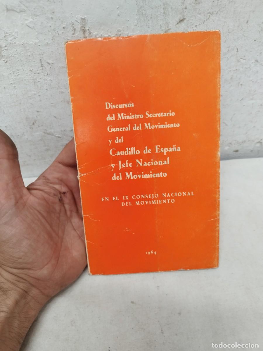Militaria: Revista militar discursos del ministerio. Caudillo jefe nacional. Juventudes falangistas Franco 1960