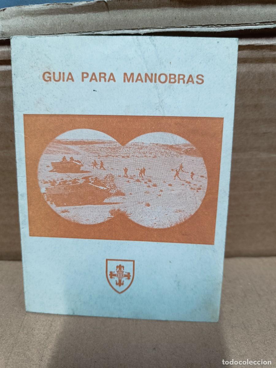 Militaria: ANTIGUA GUIA PARA MANIOBRAS, 1986, CHINCHILLA ALBACETE, MILITAR -P25