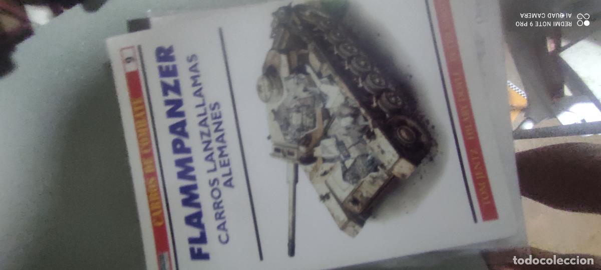 Militaria: LIBRO CARRO LANZALLAMAS FLAMMPANZER - COLECCION CARROS DE COMBATE.