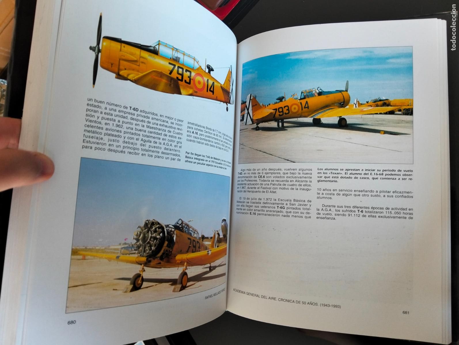 Militaria: Militar. Academia General del Aire, Cronica 50 a&ntilde;os, Quiron, Completo. TENGO MAS LIBROS MILITARES