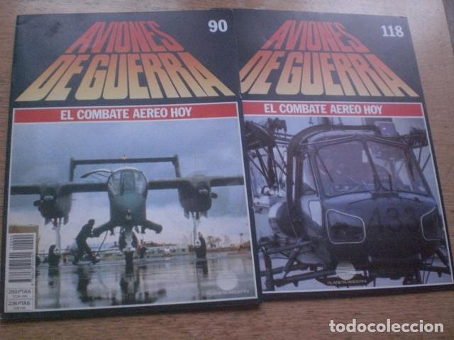 Militaria: fasciculos Aviones de guerra - planeta agostini, n&ordm; 90 y n&ordm; 118