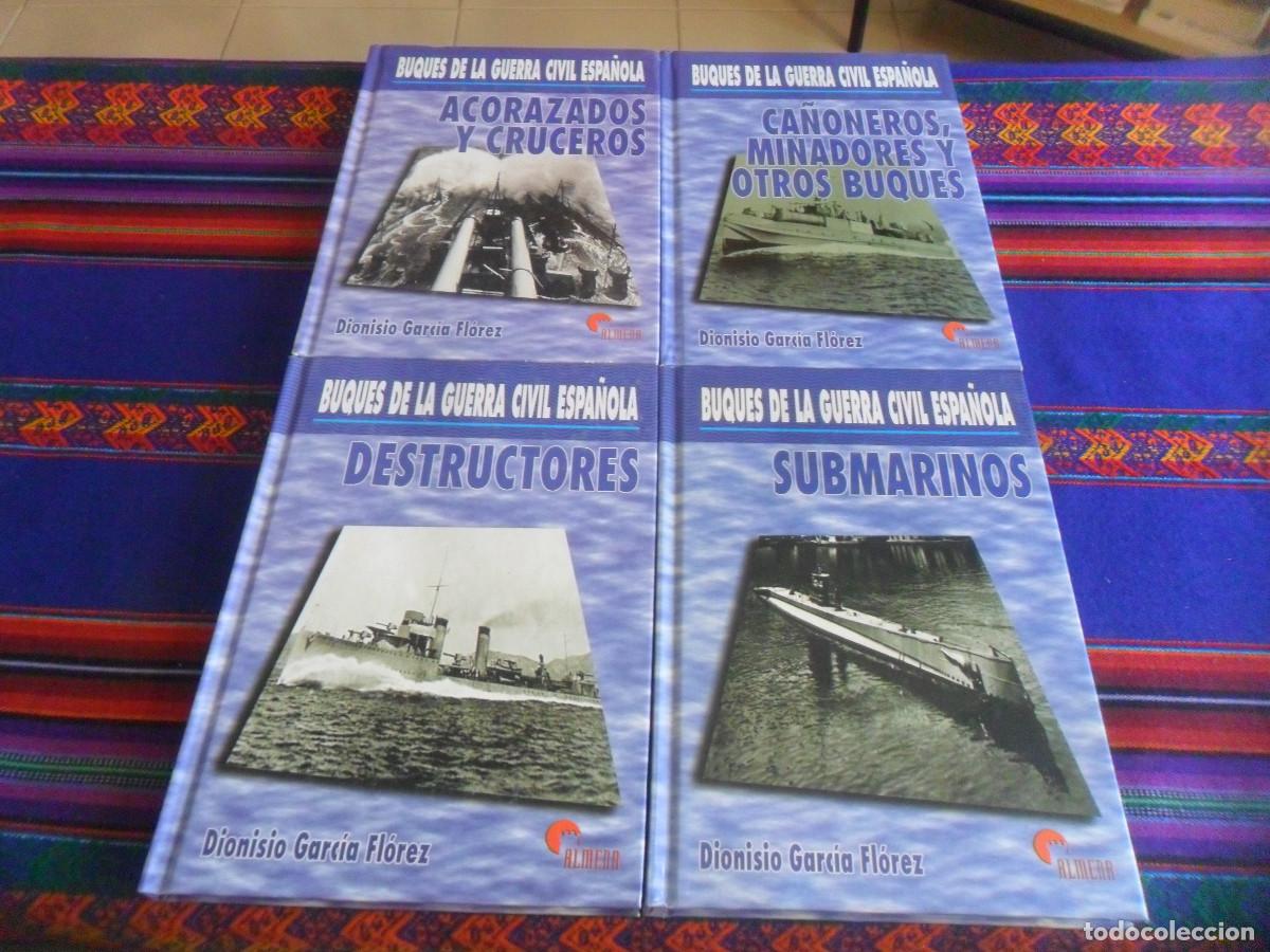 Militaria: COMPLETA BUQUES DE LA GUERRA CIVIL ESPA&Ntilde;OLA DESTRUCTORES ACORAZADOS SUBMARINOS CA&Ntilde;ONEROS ALMENA 2003