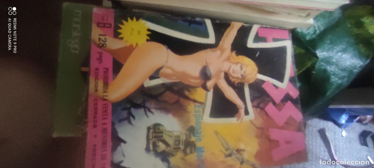 Militaria: Espionaje mortal, C&oacute;mic Hessa (III Reich Hitler- Nazi- Alemania) WWII de 1976