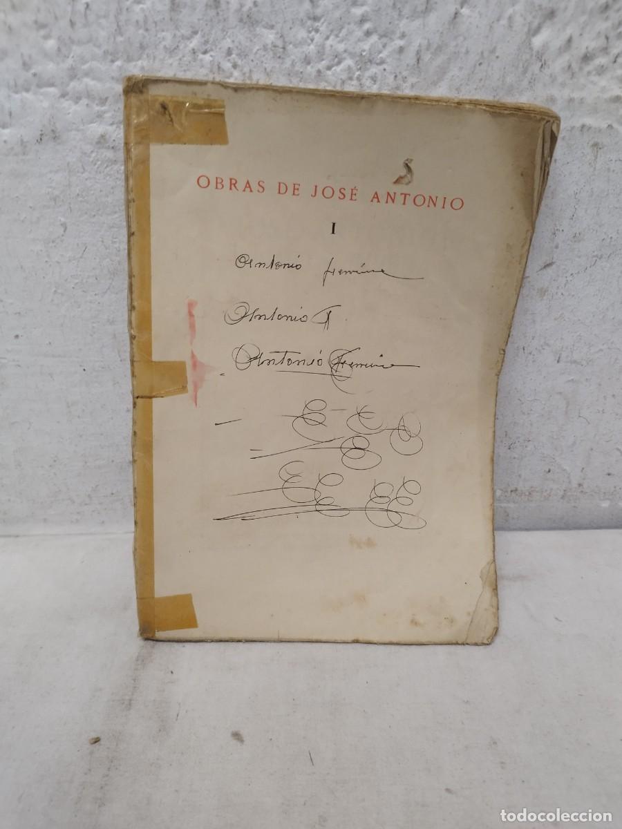 Militaria: Libro militar obras de Jose Antonio N&ordm;1. Falange.