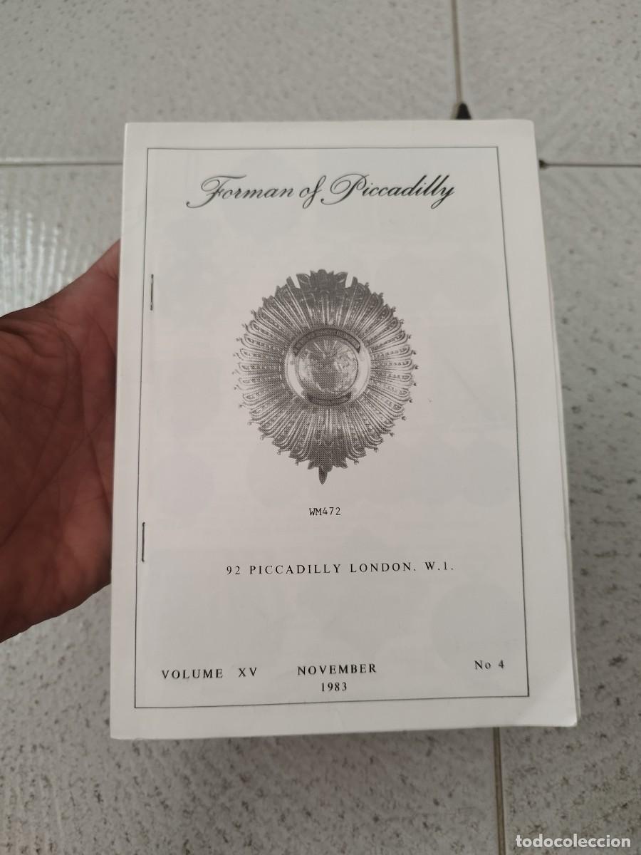 Militaria: Forman of Piccadilly, Volumen XV, N&uacute;mero 4 de noviembre de 1983.