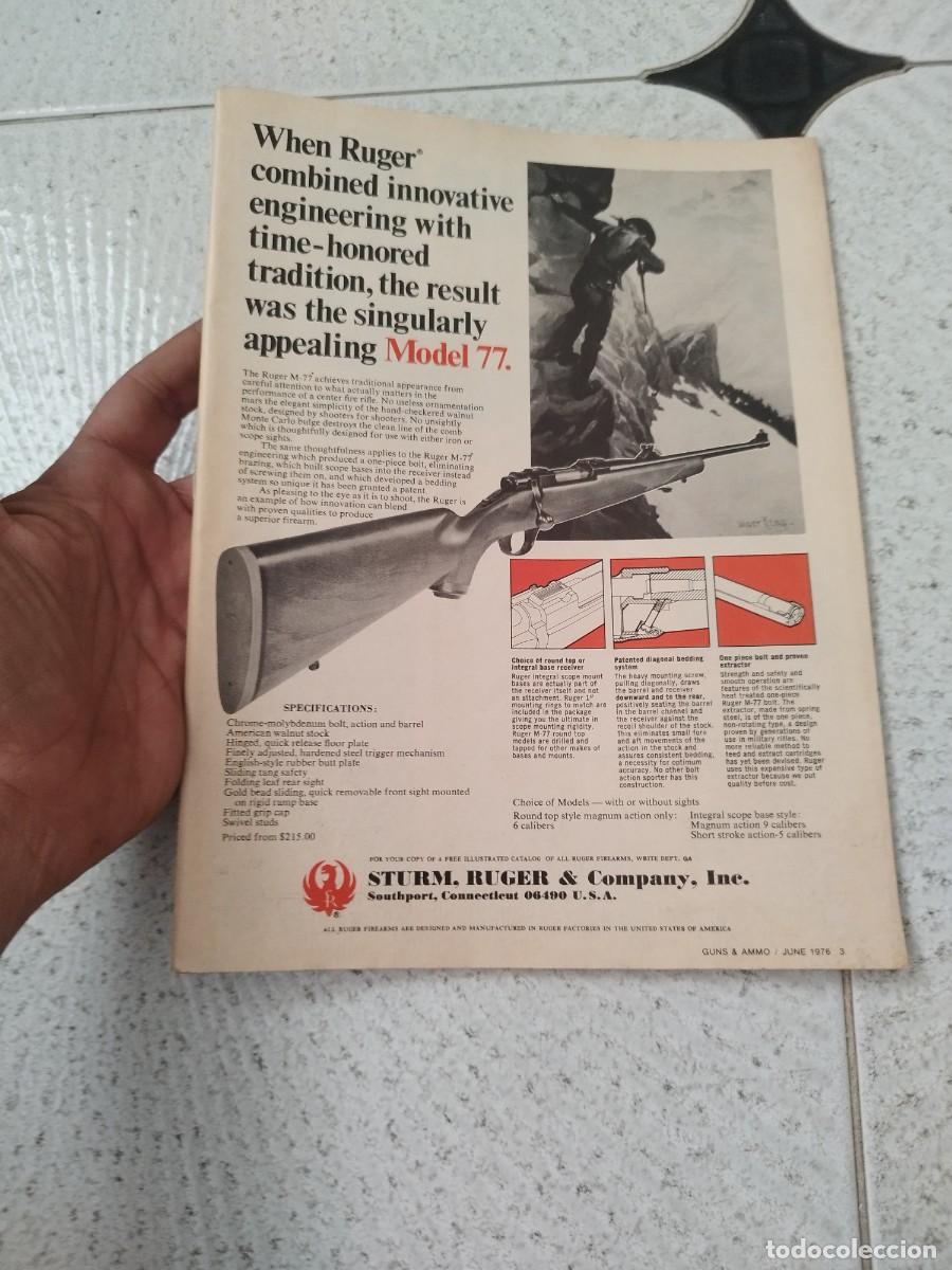 Militaria: Revista Guns & AMMO vol. 20 N&ordm; 6. Sin portada, en ingles.