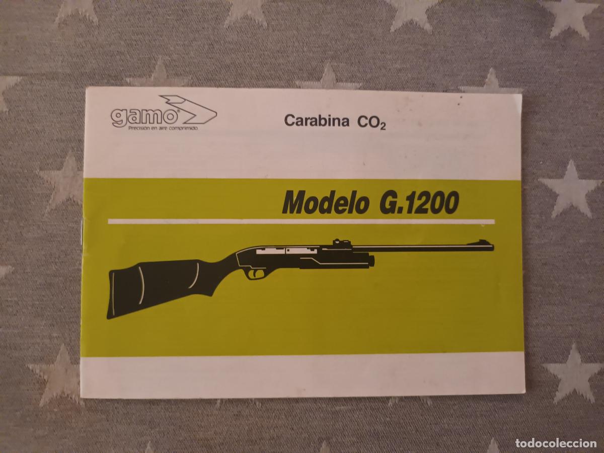 Militaria: MANUAL INSTRUCCIONES CARABINA GAMO CO 2 MODELO G.1200