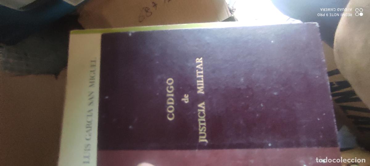 Militaria: Justicia militar: C&oacute;digo de Justicia Militar